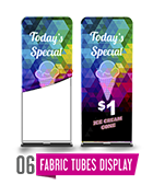 Fabric Tubes Display
